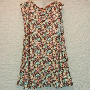Lularoe Azure floral skirt 2xl